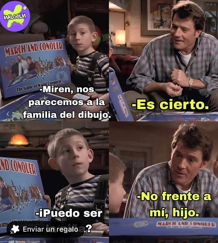 Enviar un regalo - meme