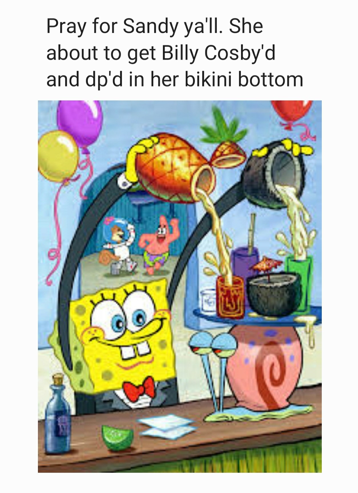 SpongeBill Cosbypants - meme
