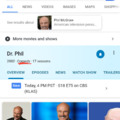 I wasn't aware Dr. Phil was a comedy