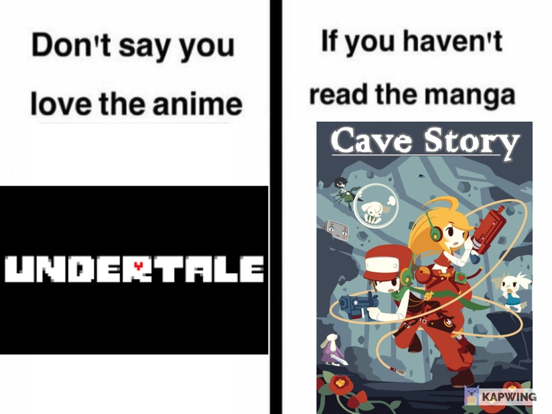 Undertale vs Cave Story - meme