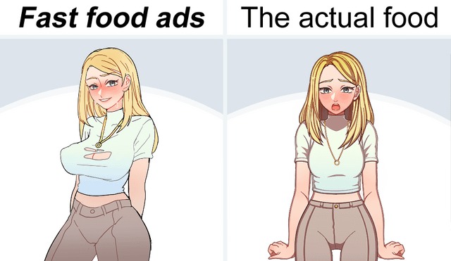 Fast food ads - meme