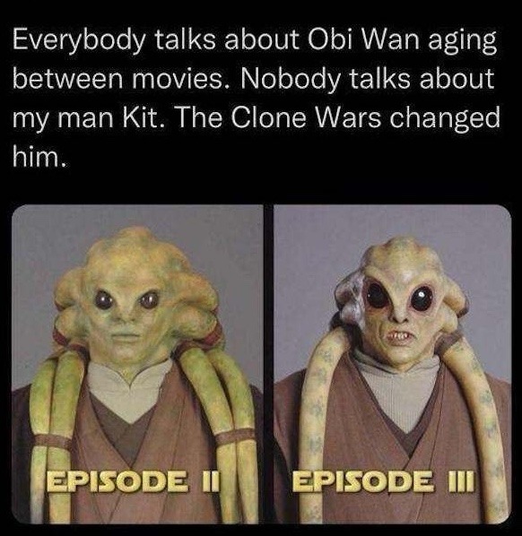 Poor fella has seen some stuff - meme