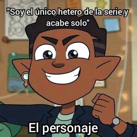 El único "NORMAL" en the owl house. Este meme lo encontré en google