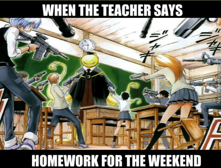 Kill the teacher - meme