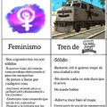 Feminismo vs Tren de GTA
