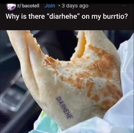 Burrito Diarhehe - meme
