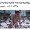Wolverine scene in Infinity War