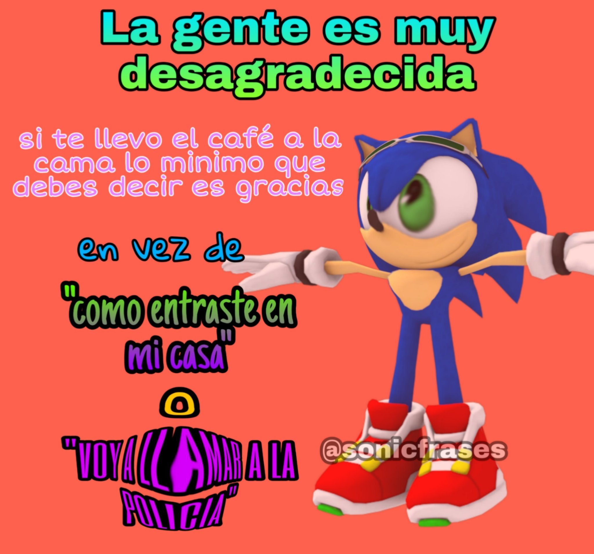 creo que le gusto - Meme by sonicfrases :) Memedroid