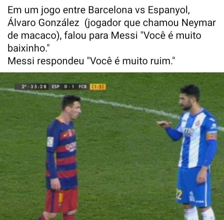 Memes Futebolísticos. - Messi careca.