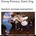 Princesses songs has animal mind control..
