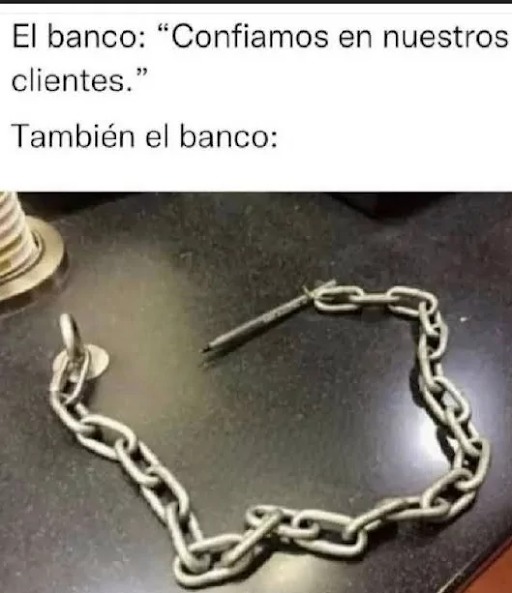 Los Bancos Latinos. - meme