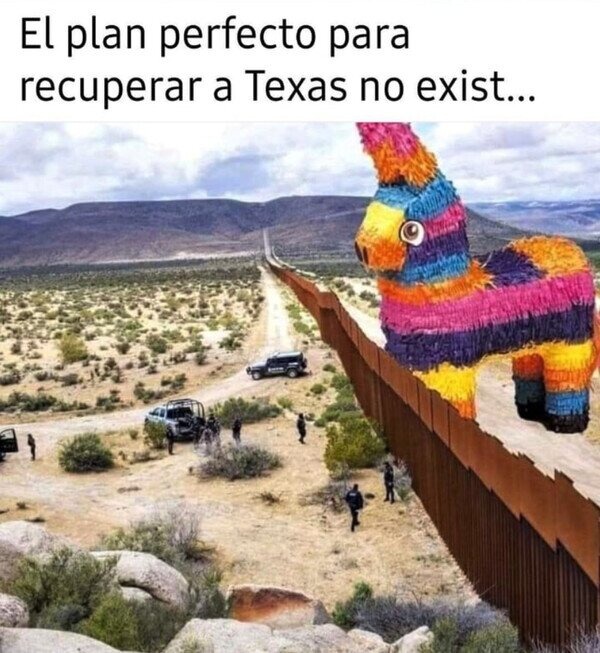 El plan para recuperar Texas - meme