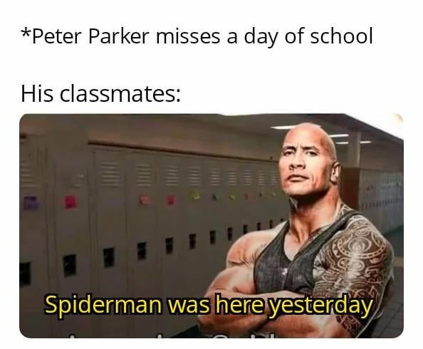 Peter Parker meme