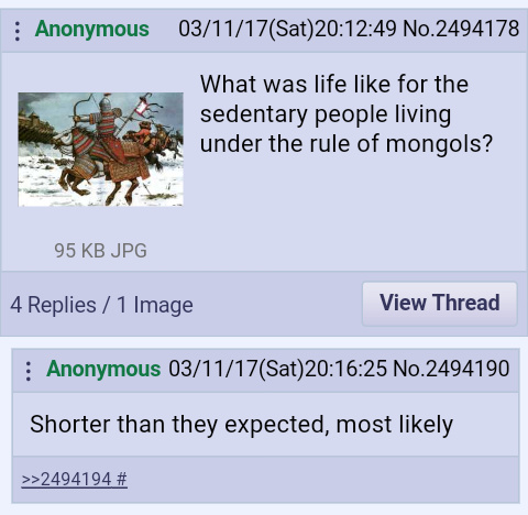 Mongol Mongol. - meme