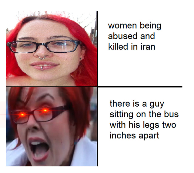 Angry feminist - meme