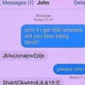 John I beg you