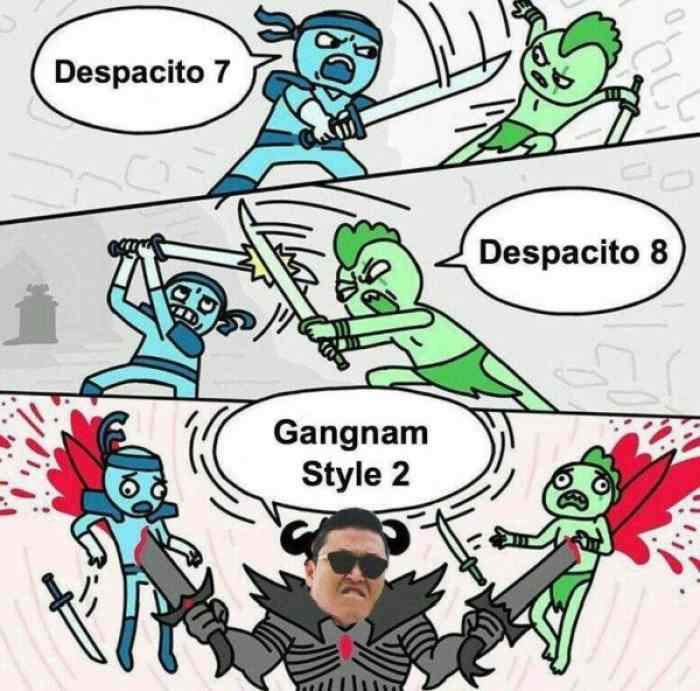 Gangnam st - meme