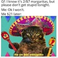 3rd comment owes everyone shots of Tequila