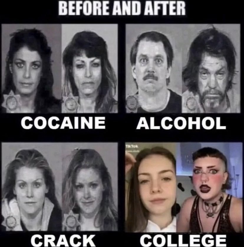 American colleges - meme