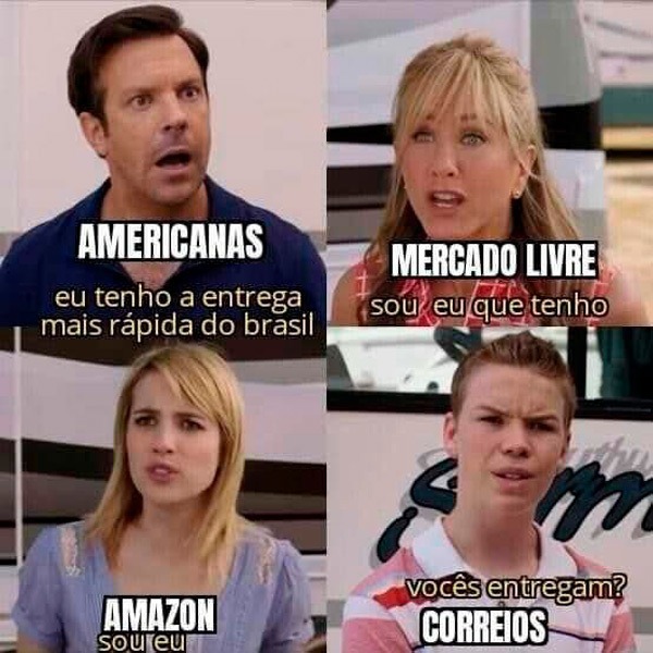 Impossível, como isso é possível? (Eu te pdeio Empresa Brasileiro de Telégrafos...) - meme