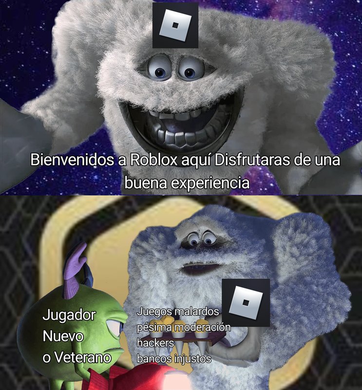 Roblox No es Como Te Lo Dicen La Gente en Internet y Youtube (Roblox es un sitio para los Ped0f1l0s y un juego de mrda y con una comunidad asquerosa con personas nefastas del internet como adultos usando este juego para ligar niños y hackers para romper) - meme