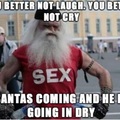 Santa got 6 inch