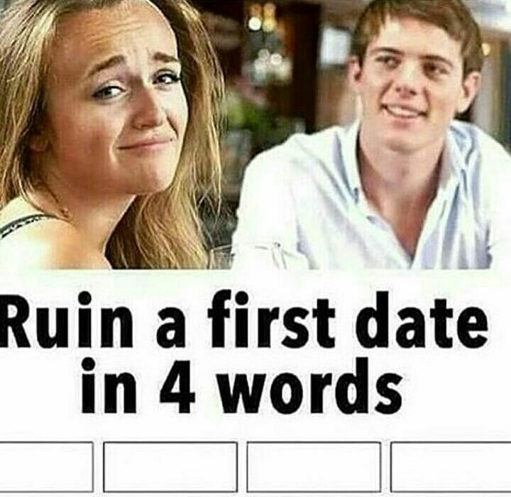 4th comment is my date - meme