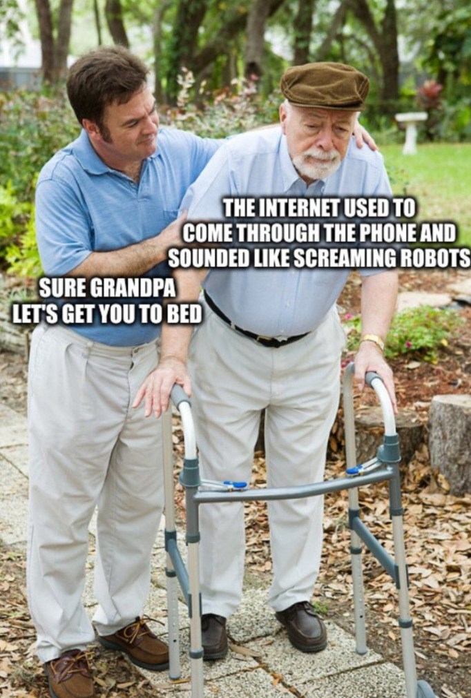 not to mention fax machines Meme subido por knott ) Memedroid