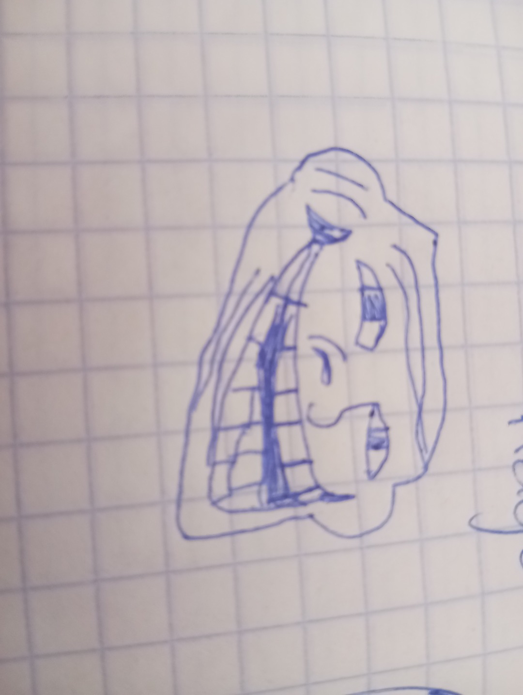 Horror face - meme