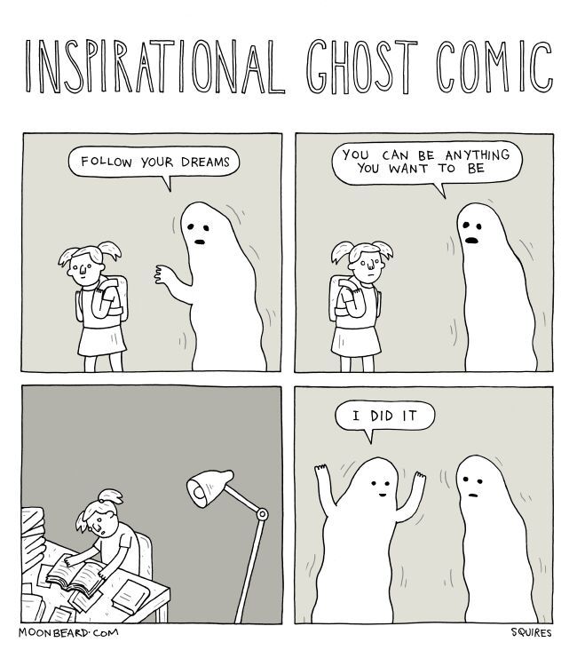 we all need such a ghost - meme