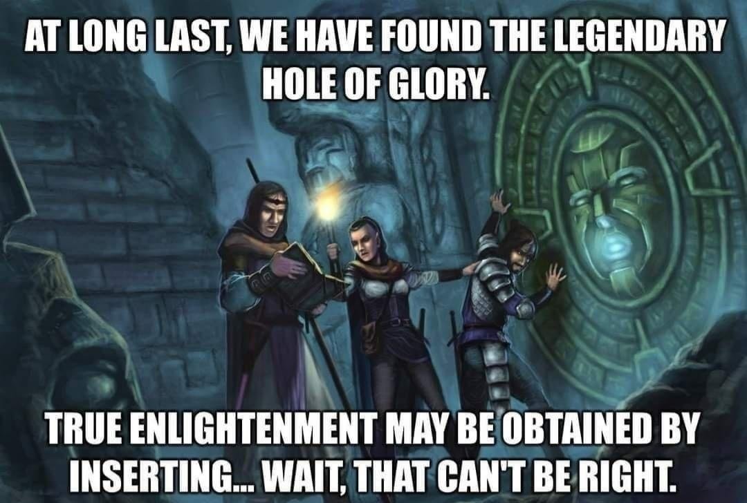 Hole of glory - meme