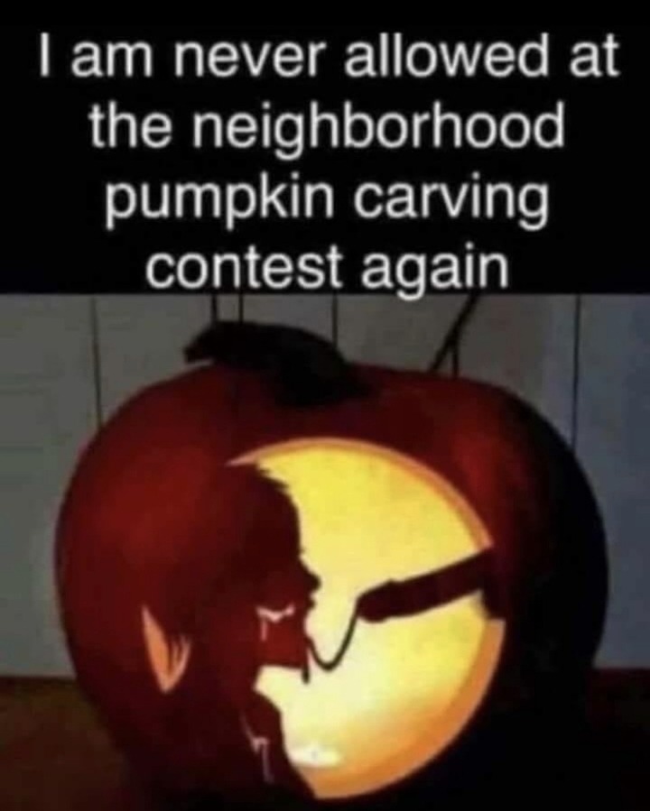 The best pumpkin repost ever. - meme