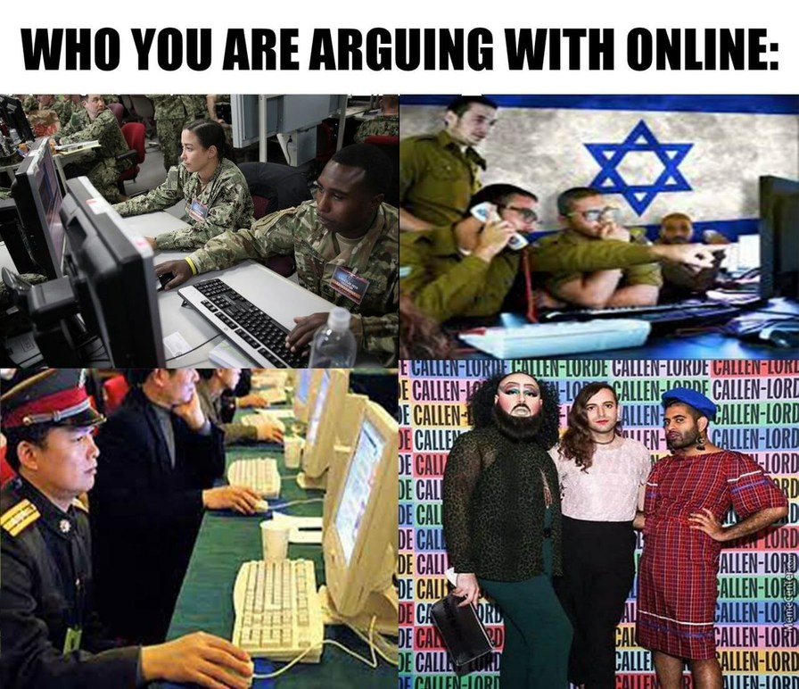 Jewish Internet Defense League - CIA - FBI - China - NSA - MK ULTRA - meme