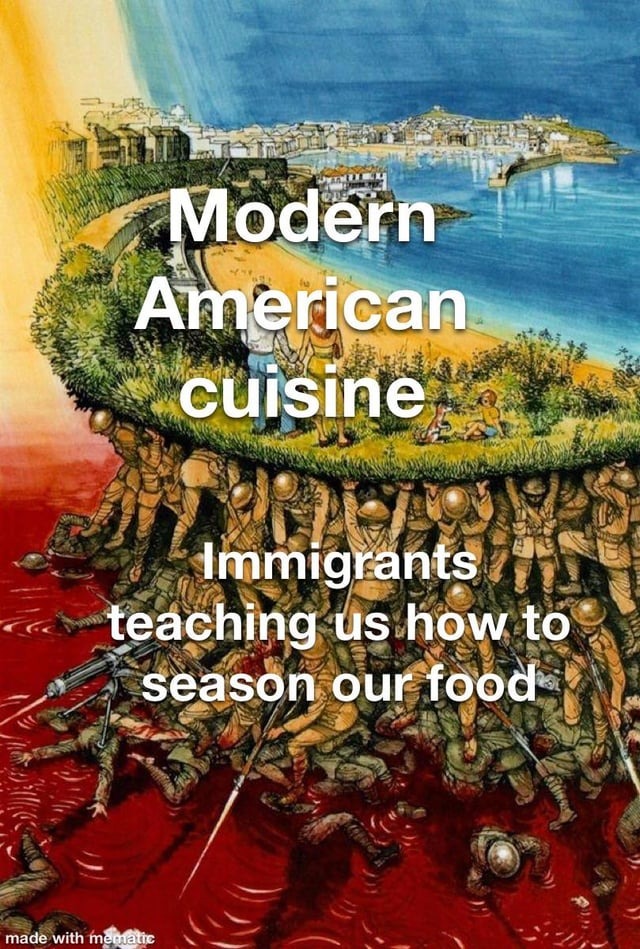 Modern American cuisine - meme