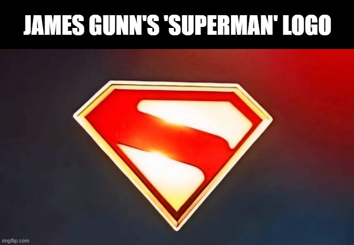 James Gunn's Superman logo - meme