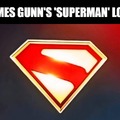 James Gunn's Superman logo
