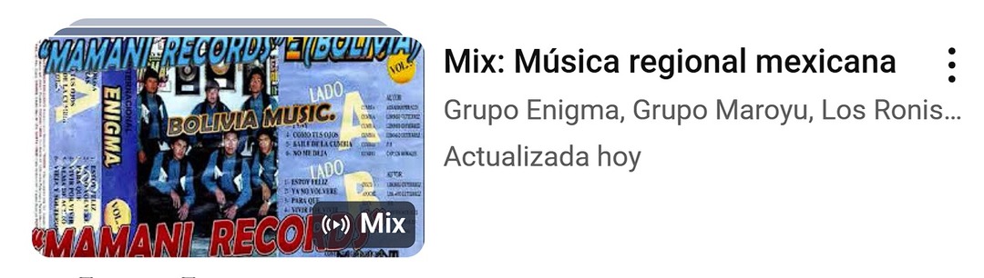 When el algoritmo identifica a la musica boliviana como mexicana - meme