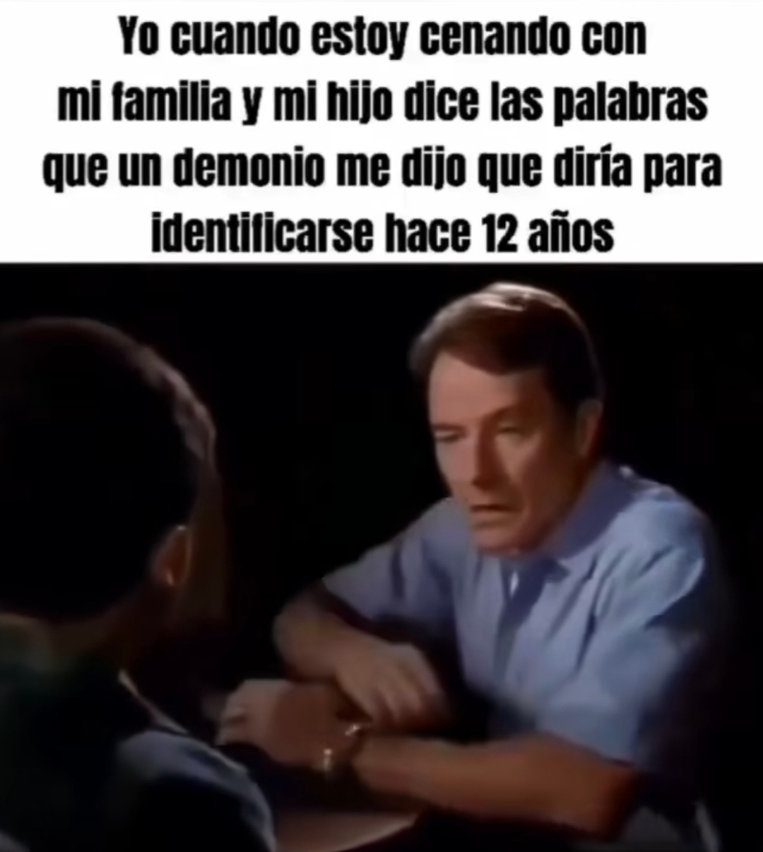 Nos encontramos de nuevo lucifer - meme