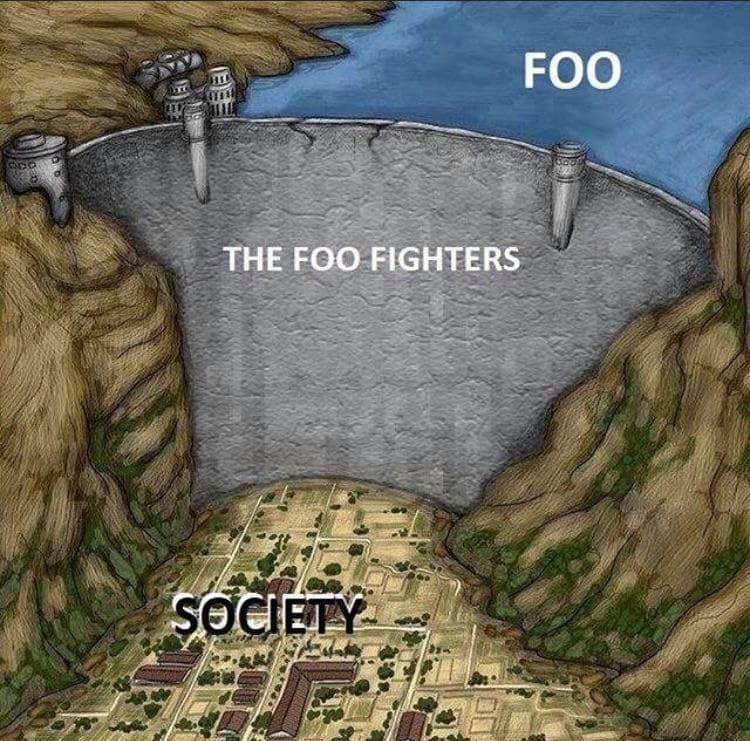Food fighters - meme