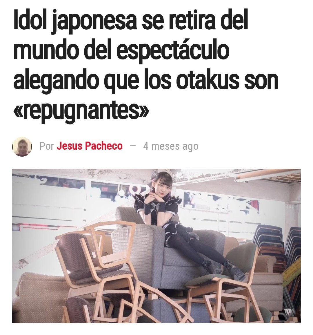 Si crees que los otakus latinos son asquerosos, los japoneses son inmundicia - meme