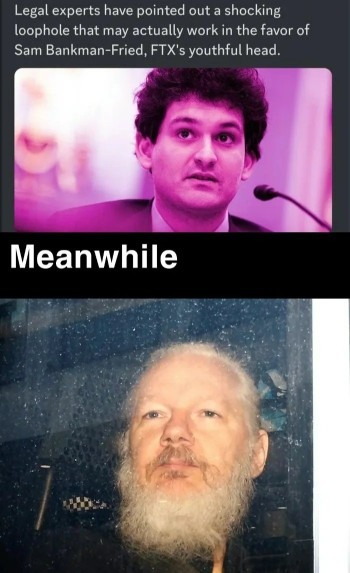 Julian Assange is waiting... - meme