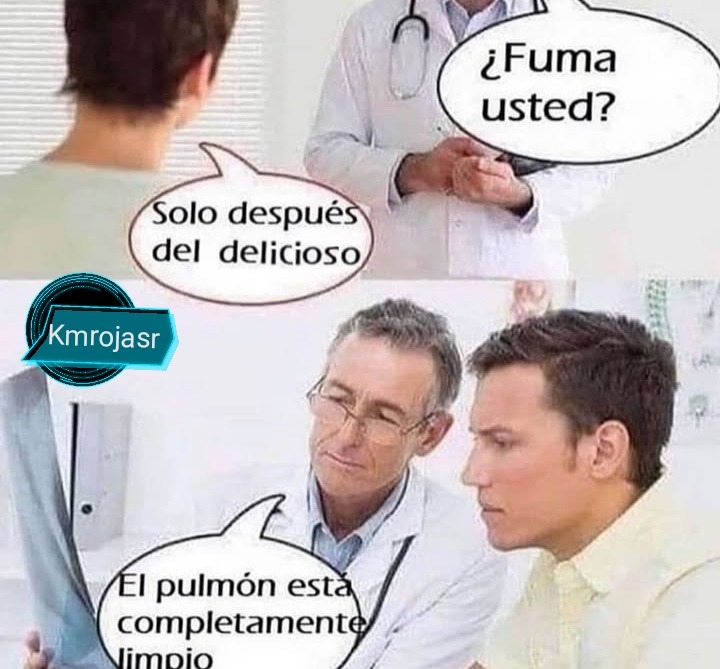 Nunca he fumado - meme