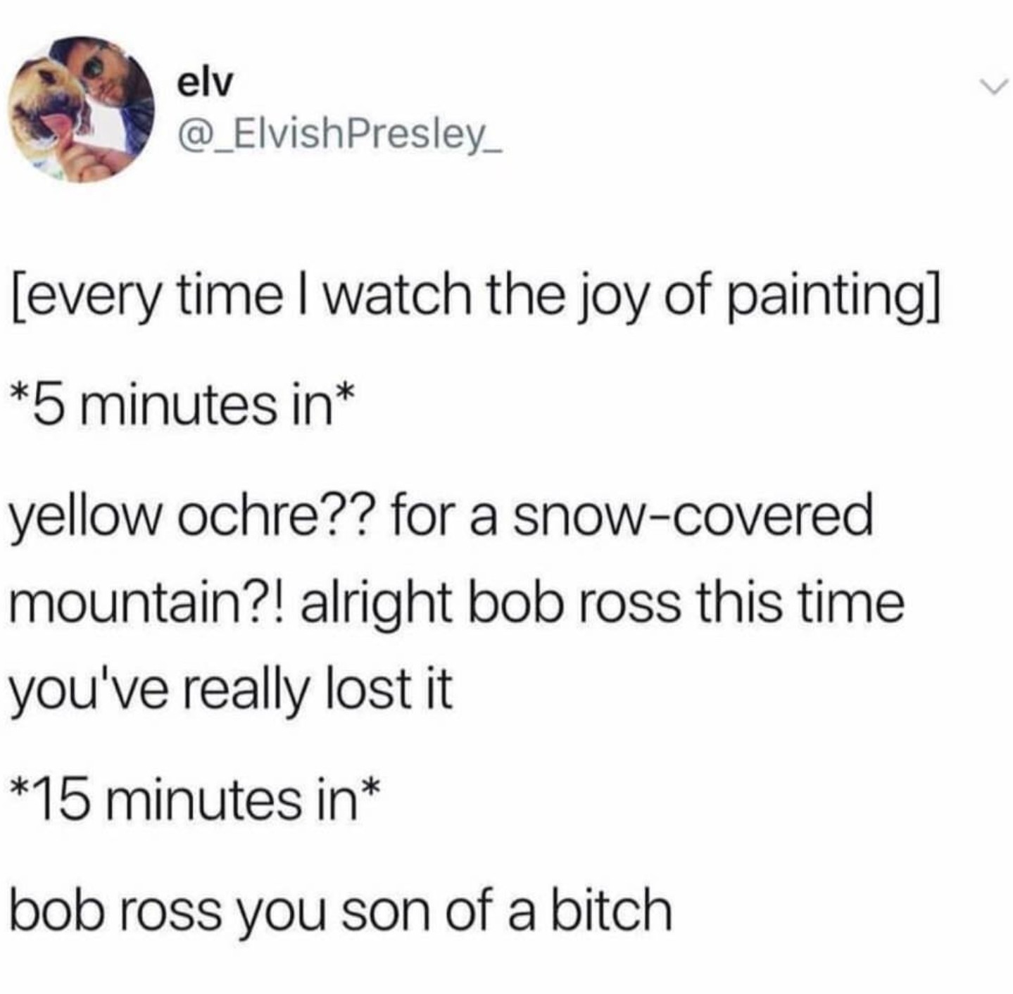Bob Ross is the hero we need - meme