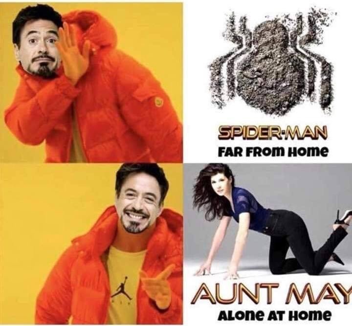 Iron man has fun - meme