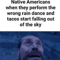 It’s raining tacos