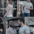 Low crime rate