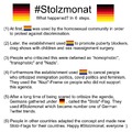 Germany started Stolzmonat. It's like pride month, but instead of degeneracy, we celebrate our countrys. It's starting to go worldwide. If this is successful, pride month might be canceled in the future