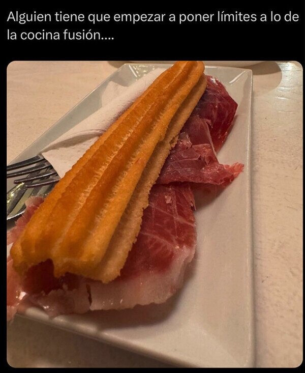 30 euros por este plato - meme
