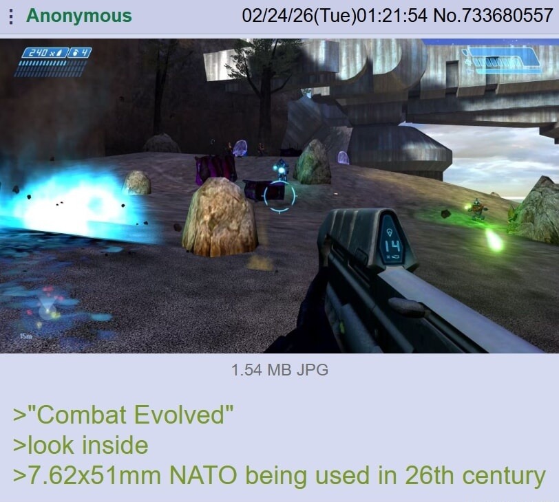 Halo still using NATO - meme