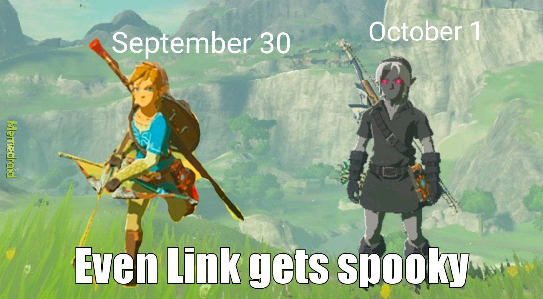 Time to get spooky - meme